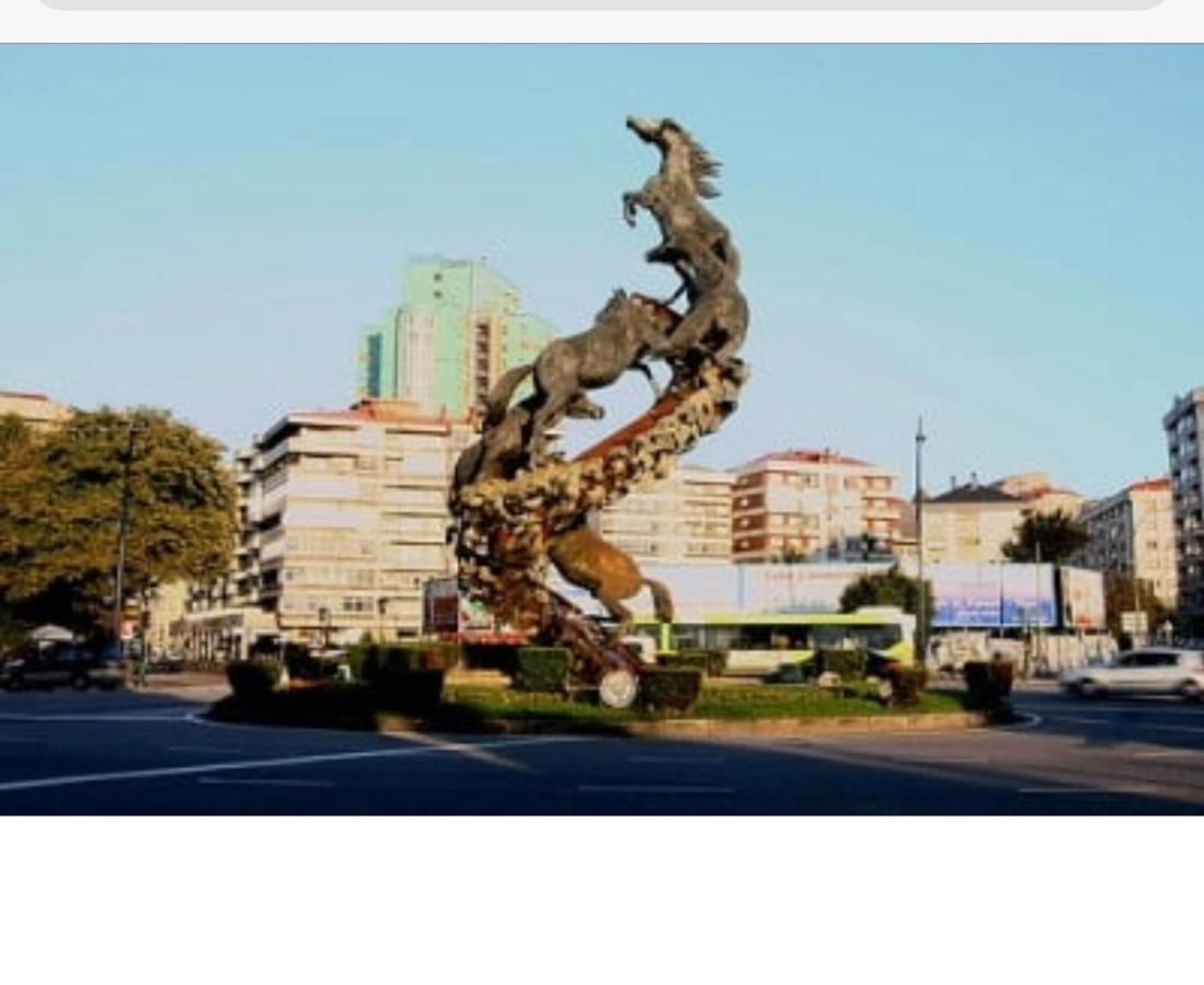 Plaza De Espana Sol Vigo Kültér fotó